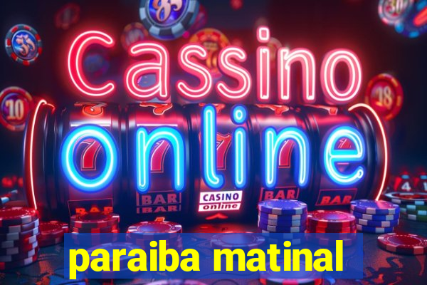 paraiba matinal